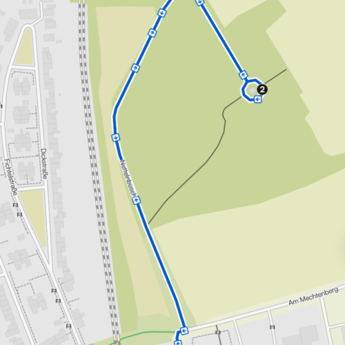 Dauer 00:20 1,23 km